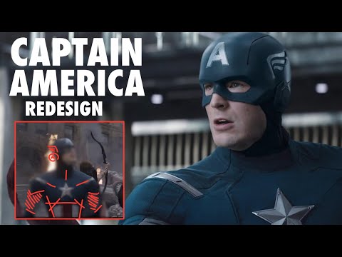 Видео: Переделка «ХУДШЕГО» костюма Капитана Америки