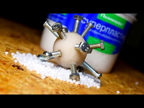 Видео: Суперпластик - полиморфус. ТОП 10 ЛАЙФХАКОВ с полиморфусом|