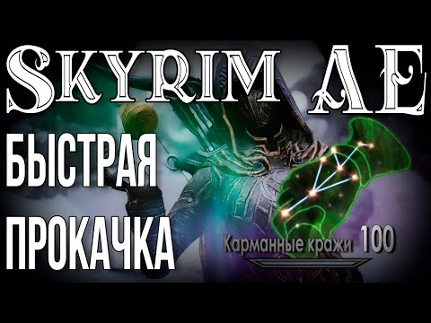 Видео: SKYRIM • БЫСТРАЯ ПРОКАЧКА • КАРМАННЫЕ КРАЖИ