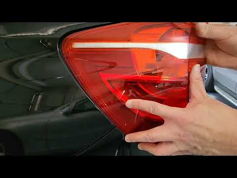 Видео: Задние фонари BMW X3 F25, драйвер светодиодов Valeo B003809.2