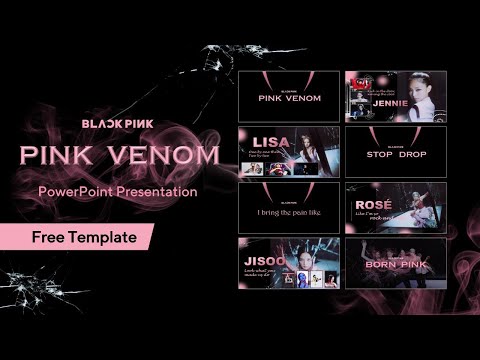 Видео: PINK VENOM Презентация! 😍🔥 | PowerPoint Сабақ | Тегін Шаблон