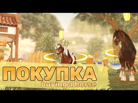Видео: ПОКУПКА / Давняя хотелка / Star Stable online buying a horse