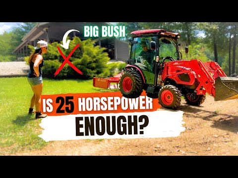 Видео: ДОСТАТОЧНО ЛИ компактного трактора мощностью 25 лошадиных сил?