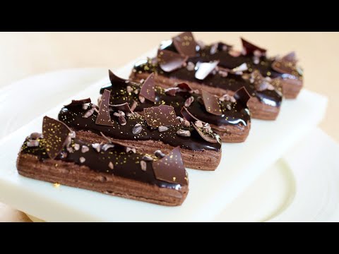 Видео: Интенсивный шоколадный эклер – Бруно Альбузе