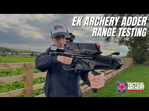Видео: Тестирование стрельбы из пятизарядного арбалета EK Archery Adder — Tactical Archery UK