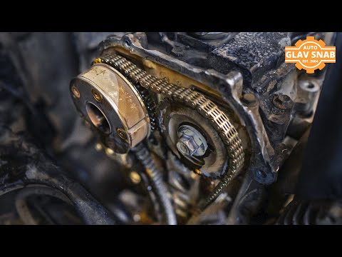 Видео: Замена цепи ГРМ на двигателе QR25DE Nissan X-Trail T31