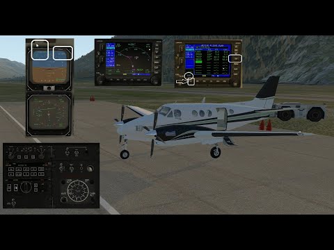 Видео: Автопилот Beachcraft C90 X-Plane 11