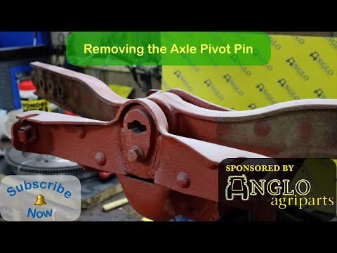 Видео: #116 Ferguson TED20 — снятие оси поворотного шкворня — с Anglo Agriparts