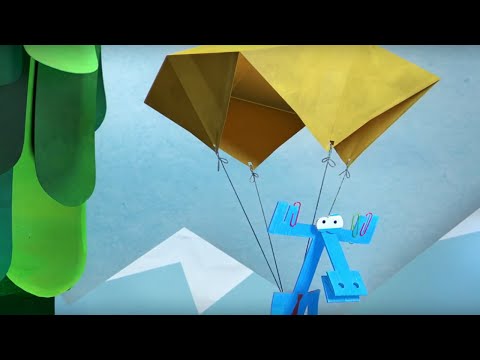 Видео: Мультфильм про оригами -  Бумажки - Лучший изобретатель Серия 4