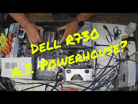 Видео: Собираете мощный сервер Dell R730 для искусственного интеллекта?