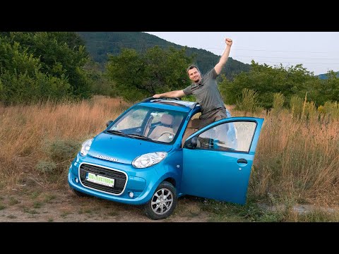 Видео: Купих най-евтиния електромобил на пазара - Yogomo MA4E Тест и ревю