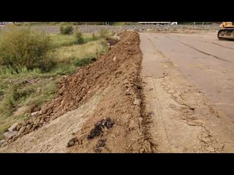 Видео: РАБОТА С ГЛИНОЙ на бульдозере,, 81