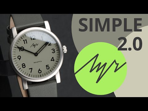 Видео: Часы Луч 71951924 коллекция Simple 2.0