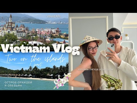 Видео: VIETNAM VLOG| PART 2  Винперл, острова, вкусная еда и обезьянки