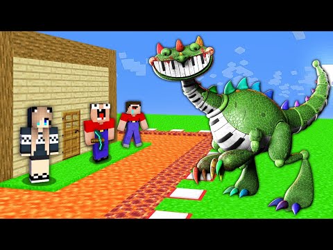 Видео: ПИАНОЗАВР ПРОТИВ САМЫЙ ЗАЩИЩЕННЫЙ ДОМ В МАЙНКРАФТ | Глазастая Морда Minecraft