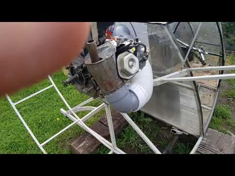 Видео: Отопление для аэросаней!(рабочая схема)