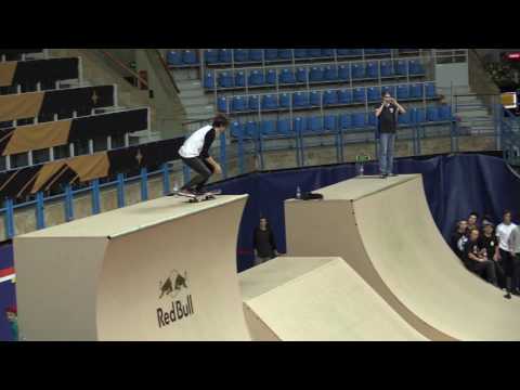 Видео: Алексей Евстифеев - World Cup Skateboarding Moscow 2016 квалификация 20161015