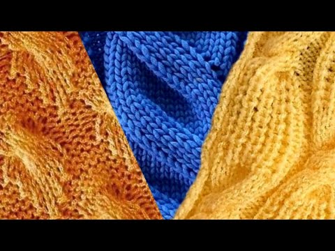 Видео: 🔎25🔍 Схемы - узоры - вязание спицами - #3. Schemes - patterns - knitting.