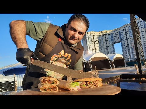Видео: Самый вкусный шаурма, ролл и чикен бургер, что может быть лучше вместе с вином!
