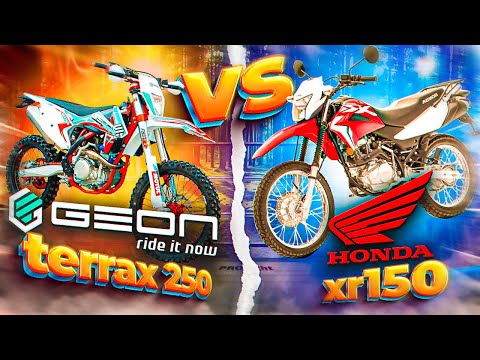 Видео: Ендуро поїздка на Honda xr150 та Geon terrax 250 неподалік від Києва