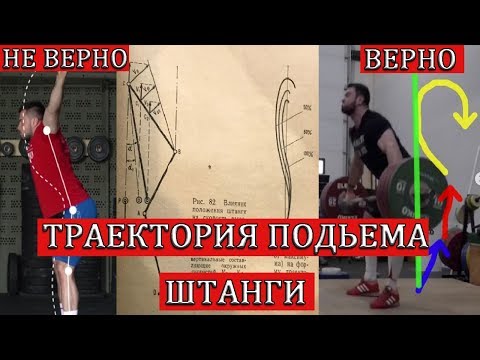 Видео: ТРАЕКТОРИЯ ПОДЪЕМА ШТАНГИ/ КАК ПРАВИЛЬНО!?/S.Bondarenko(Тяжелая атлетика и CrossFit)