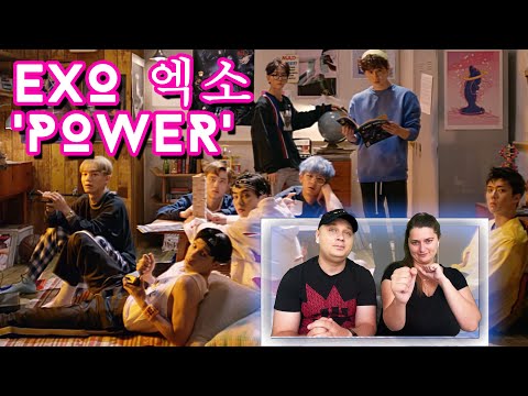 Видео: ♪ Реакция на k-pop: EXO - Power ♪