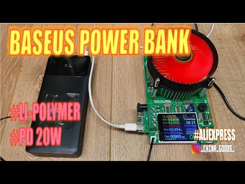 Видео: Это POWERBANK от Baseus на 20000ma | Смотрим что за зверь!