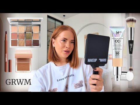 Видео: GRWM | пробую новинки косметики / Huda Lip Stain, IT Cosmetics Brush, CC cream