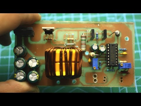 Видео: Мощный стабилизатор тока и напряжения на TL494