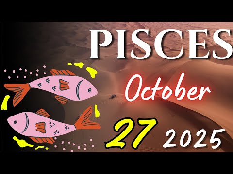 Видео: РЫБЫ ♓😲: Крупный космический сдвиг, который изменит судьбу❗🎁 Гороскоп на сегодня, 27 октября 2025...