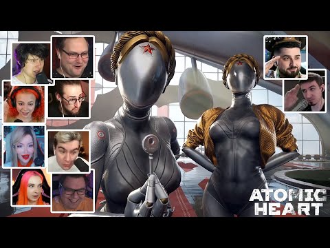 Видео: Реакция Летсплейщиков на Близняшек в Atomic Heart
