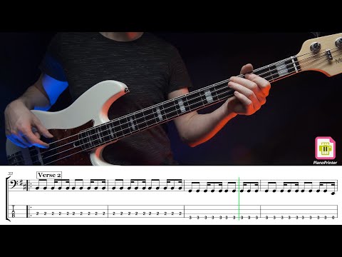 Видео: Кино - Красно-желтые дни Bass Cover | Табы & Ноты