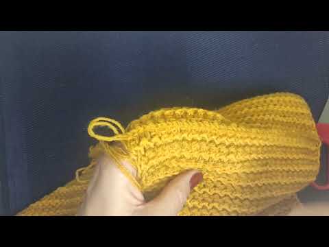 Видео: Часть 5. Сшивание вязанных изделий на открытых петлях. (вязание кардигана с шалевым воротником)