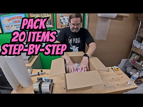 Видео: Упаковывайте заказы EBAY вместе с Лонни!