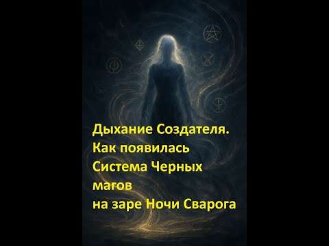 Видео: Дыхание Создателя. Как появилась Система Черных магов на заре Ночи Сварога