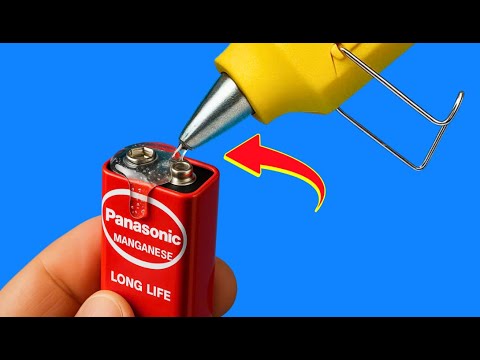 Видео: 🔋 Никогда больше не покупайте новые батарейки! Гениальный трюк, как использовать старые батарейки ка