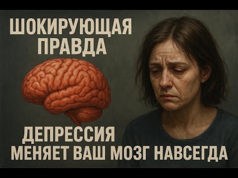 Видео: ШОКИРУЮЩАЯ ПРАВДА ДЕПРЕССИЯ МЕНЯЕТ ВАШ МОЗГ НАВСЕГДА