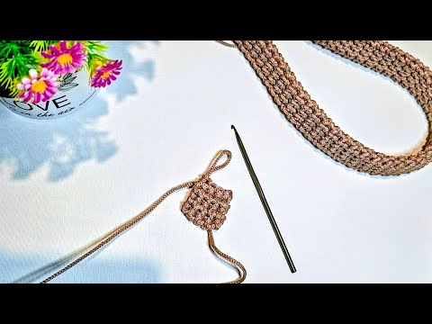 Видео: Ручка / ремешок для сумочки. 