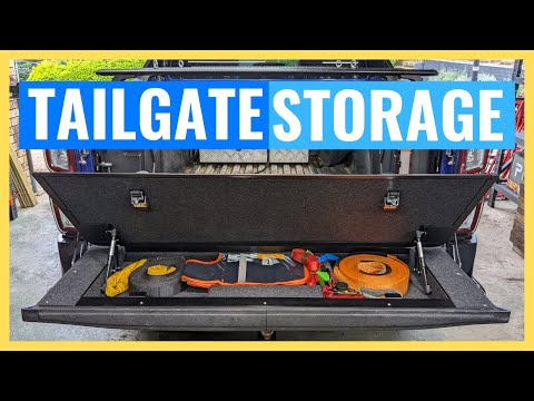 Видео: ISUZU DMAX Ute TailGate Storage | Производство Huracan | Серия сборок Isuzu D-Max 2021 года №29