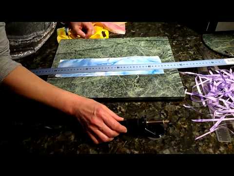 Видео: МК: Изготовление шелковых лент