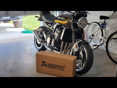 Видео: Установка жатки Akrapovic Z900RS 2021 (полное пошаговое руководство)