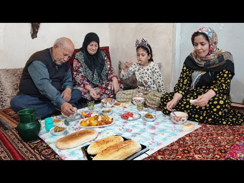 Видео: Деревенская жизнь в Азербайджане, Иран | Готовлю персидское рагу из баранины (абгушт)