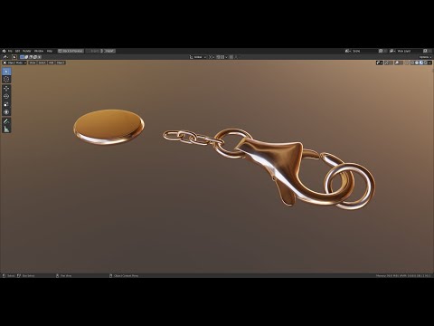 Видео: 3d моделирование ювелирной цепочки в Blender 2.9
