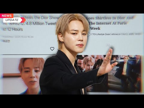 Видео: Чимин из BTS покоряет Голливуд! Американские СМИ в шоке от Парижской недели моды 2025 года