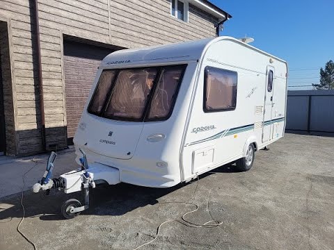 Видео: Обзор каравана COMPASS CORONA короткая база с душ.кабиной