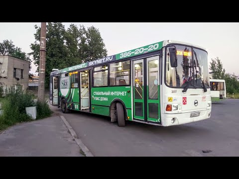 Видео: Автобус, маршрут №97 ЛиАЗ-5293.53 б.3607 (26.06.2022) Санкт-Петербург