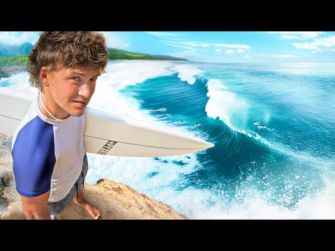 Видео: Я катался на безумной волне после цунами