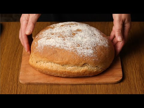 Видео: Житньо - Пшеничний Хліб, Простий Рецепт в Духовці