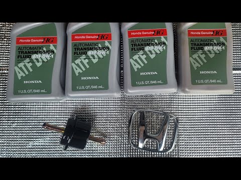 Видео: Honda Element — замена трансмиссионной жидкости и фильтра
