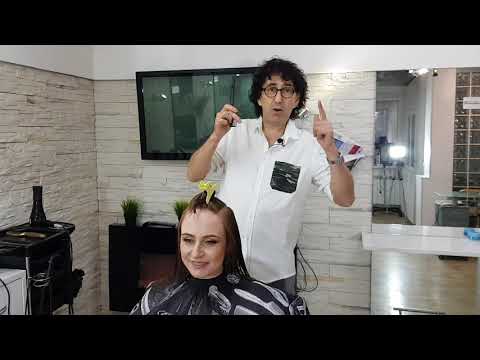 Видео: Vidal Sassoon.  Техника не сведенных соединений. Лучшая стрижка на длинные волосы.Интерпретация